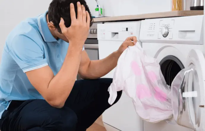 Quel calvaire de découvrir qu'un tissu à déteint au lavage !