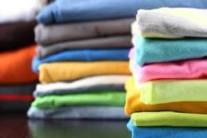 Pile de tee shirts fait en ... jersey !