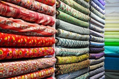 Buying fabric in bulk is a great way to save money