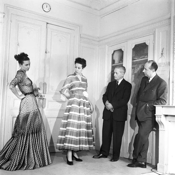 Christian Dior au travail