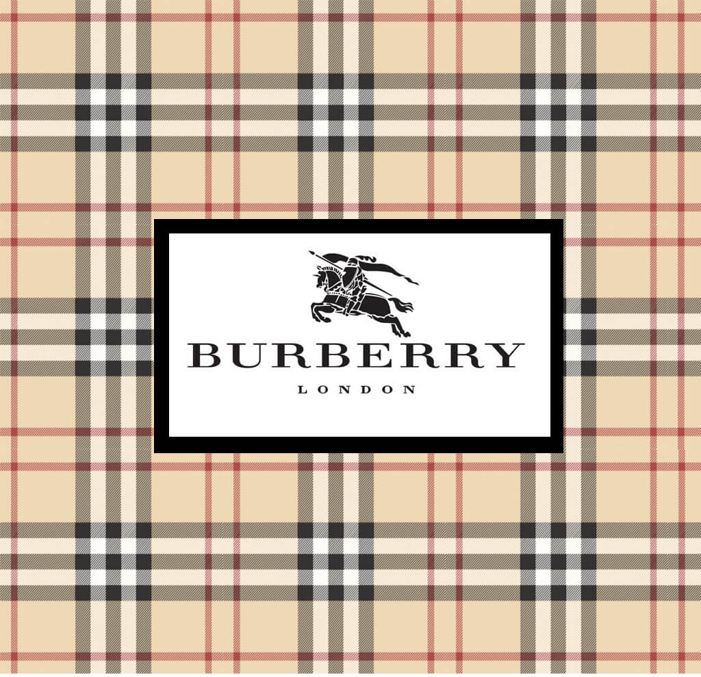 Burberry a probablement le tartan le plus connu au monde.