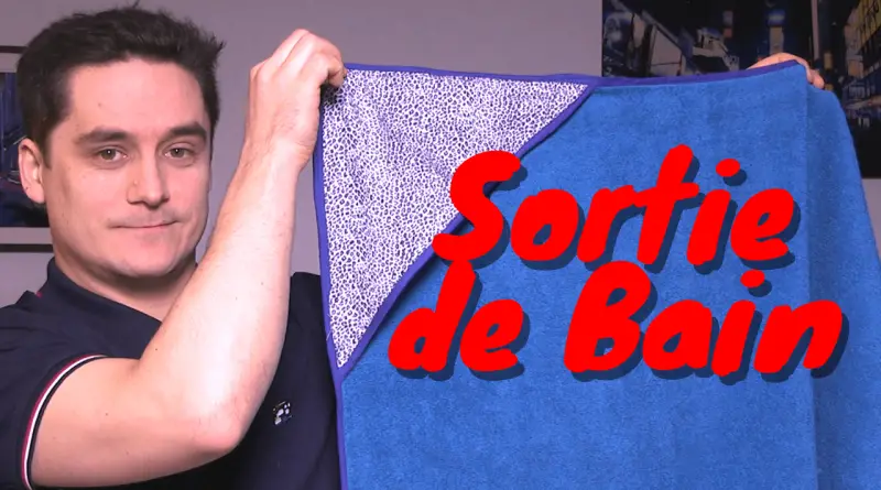 Comment coudre une cape de bain ? Tuto couture débutant