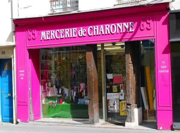 Mercerie de Charonne à Paris