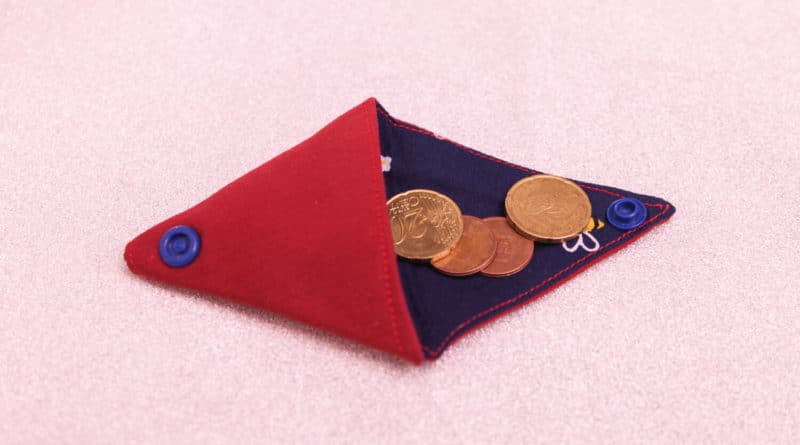 Tuto Couture du porte-monnaie Origami