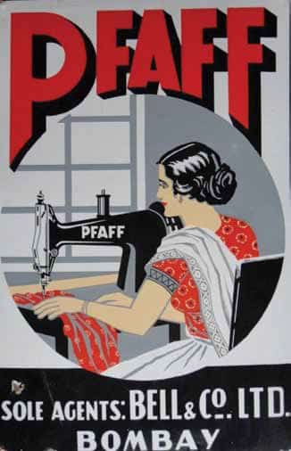 Ancienne publicité Pfaff