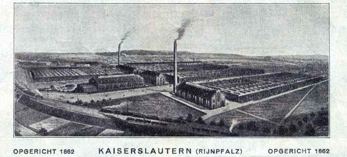 La manufacture Pfaff en Allemagne