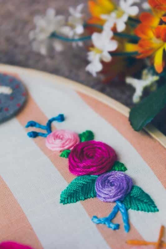 Faire une broderie personnalisée pour la fête des mères