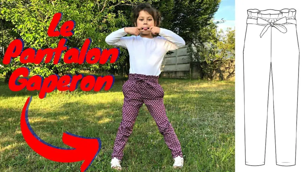 Le Pantalon Gaperon - Couture Enfant
