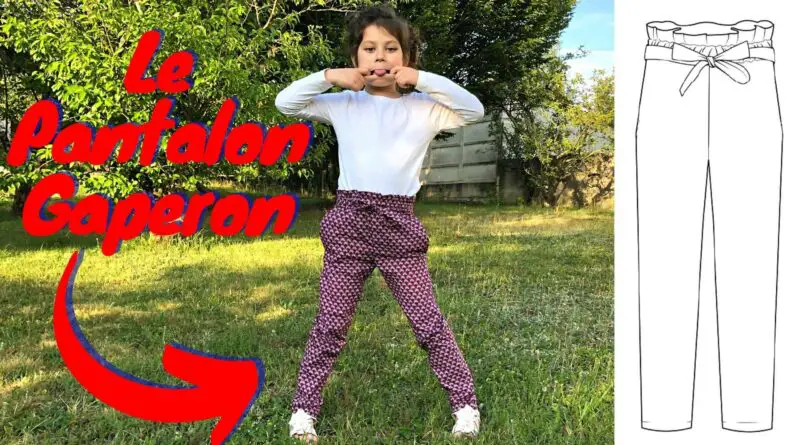 Tuto couture d'un pantalon pour bébé et enfant