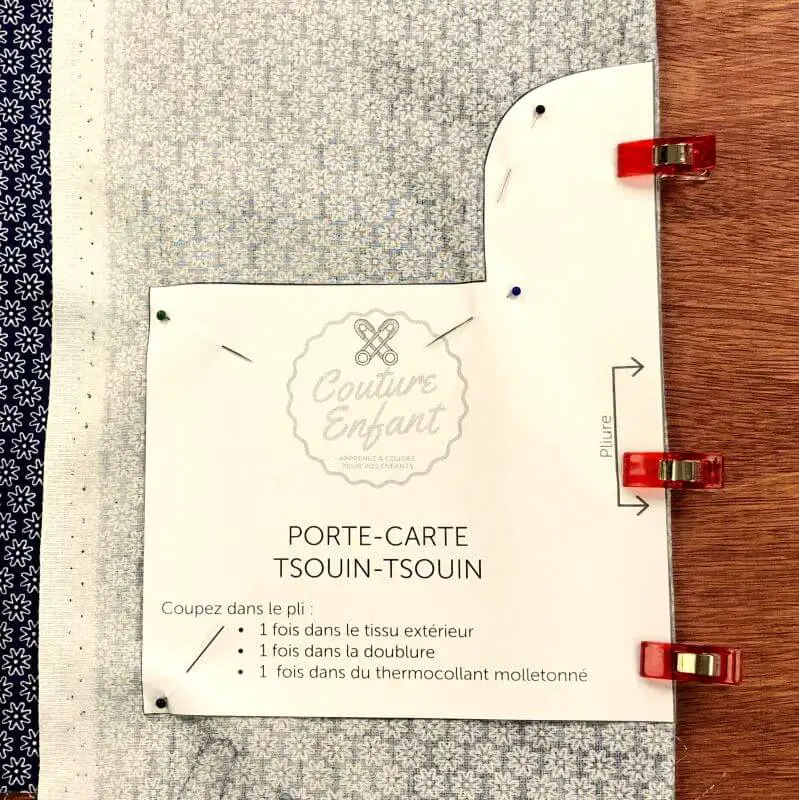 Le Porte-Carte Tsouin-Tsouin - Couture Enfant