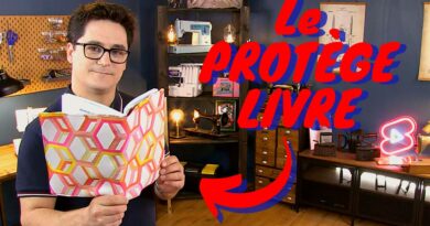 Comment coudre un protège livre ?