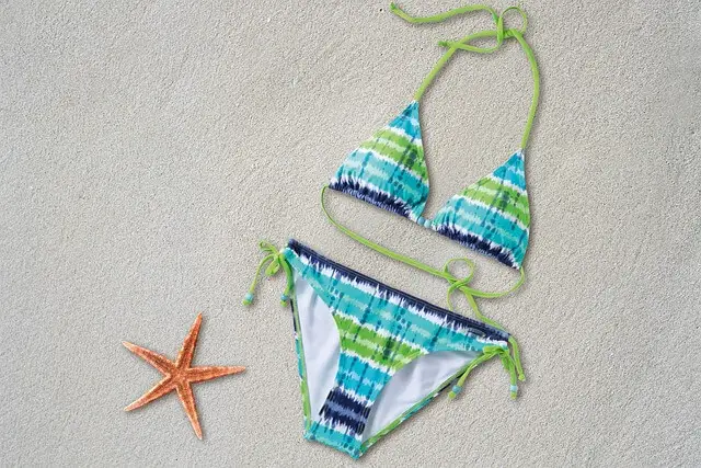 A 2-piece swimsuit to sew