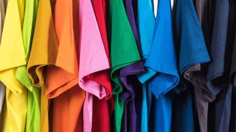 Tshirt de toutes les couleurs