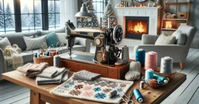 Quels accessoires coudre pour sa maison cet hiver ?