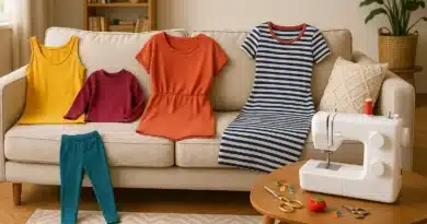 Quels vêtements coudre pour débuter avec le jersey ?