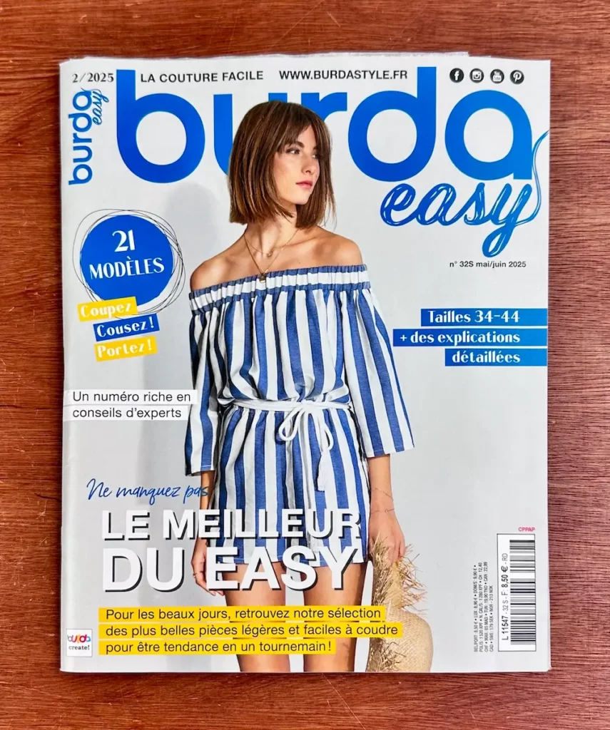 Le magazine Burda Easy du mois de Juin 2025
