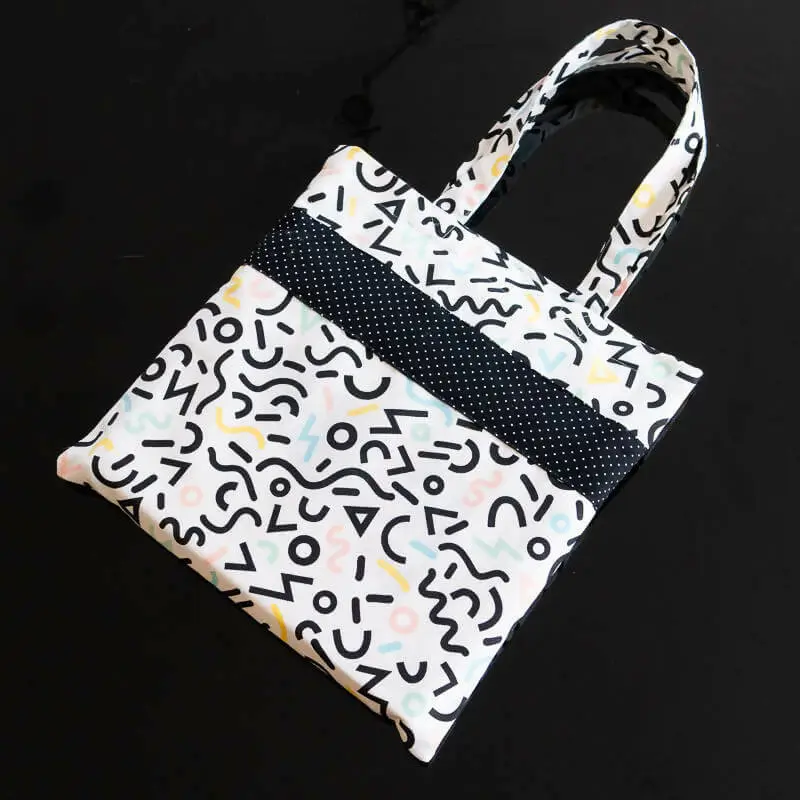 Plus simple et rapide à coudre : un tote bag personnalisé