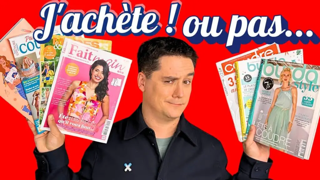 Les magazines de couture du mois de juillet 2025