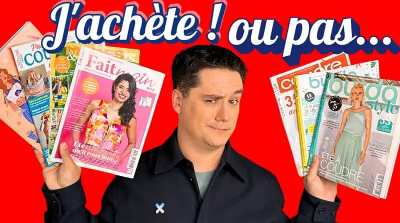 Les magazines de couture du mois de juillet 2025