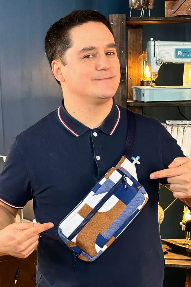 Le sac banane Abondance, à coudre en 3 tailles