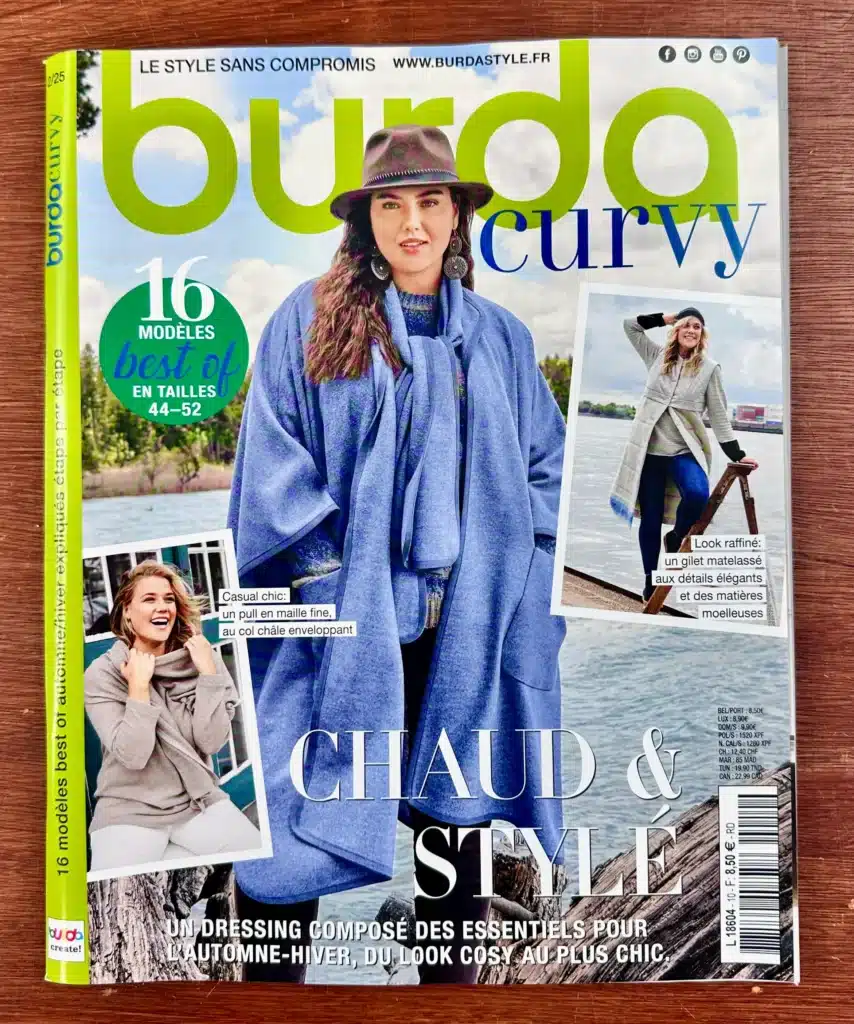 Le Magazine Burda Curvy du mois d'Octobre 2025