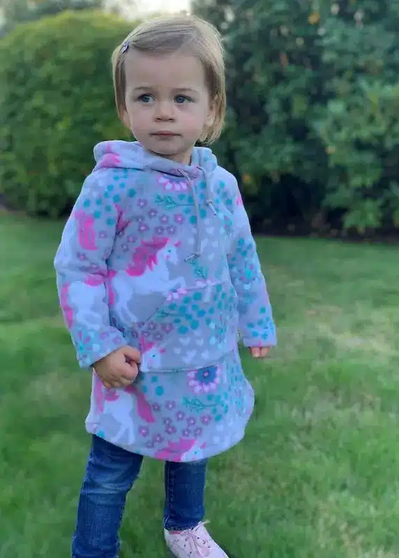 Mini-MILA Sweat Dress for girls ages 2 to 16