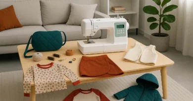 ¿Qué coser este invierno con menos de 1 metro de tela?