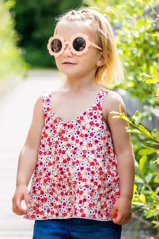 Le top pour enfant Clémentine par la créatrice Klafoutis