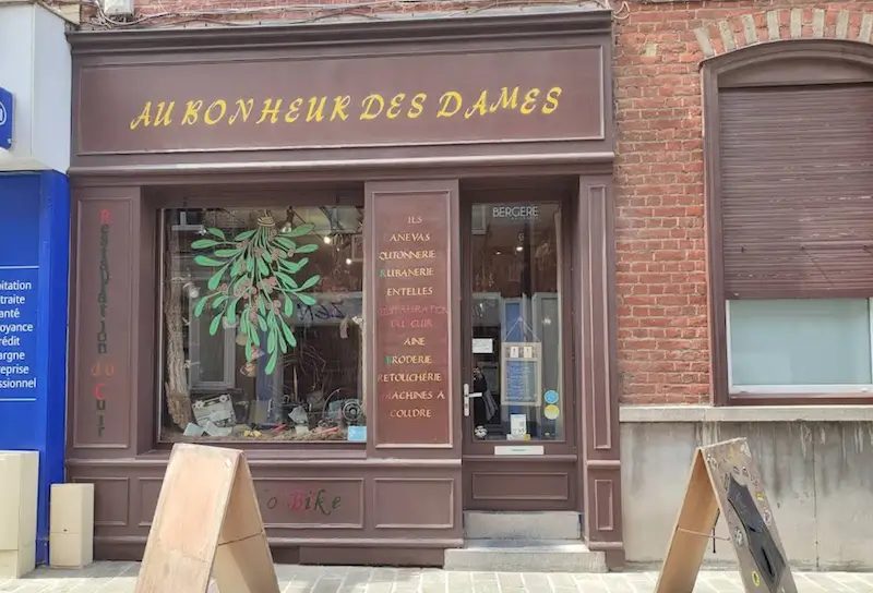 La mercerie Au Bonheur des Dames à Tourcoing