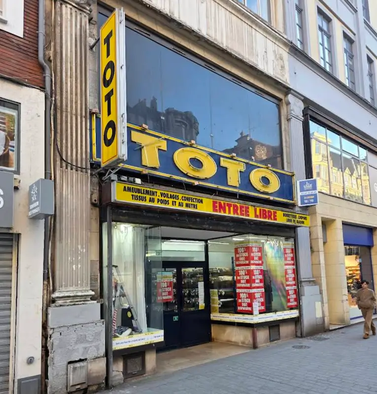 La mercerie Toto, à Lille