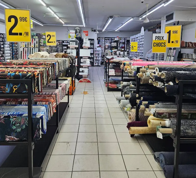 La mercerie Toto Tissus, à Toulouse