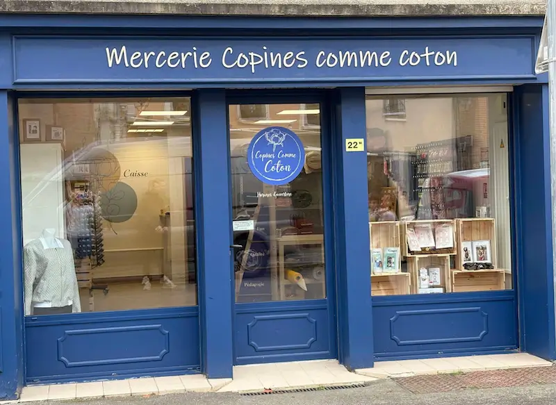 La mercerie Copines comme coton, à côté de Rennes