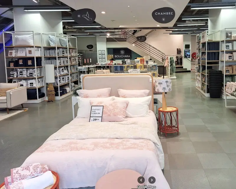La boutique de tissus Bouchara à Nantes
